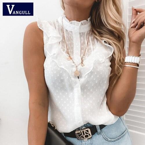 Vangull Sleeveless Blouses