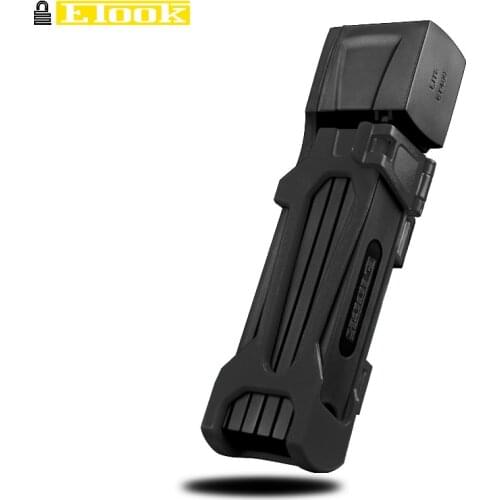 ETOOK 4-Level Pro Anti Theft Bicycle Lock Ultralight Folding Chain Lock MTB Bike High Security Drill Resistant Portable Padlock