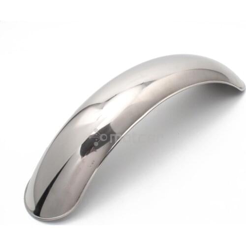 1pcs Chrome Metal Old School Retro Rear Motorcycle Fender Mudguard Cover Protector for Harley BOB Bobber Vintage Cafe Racer