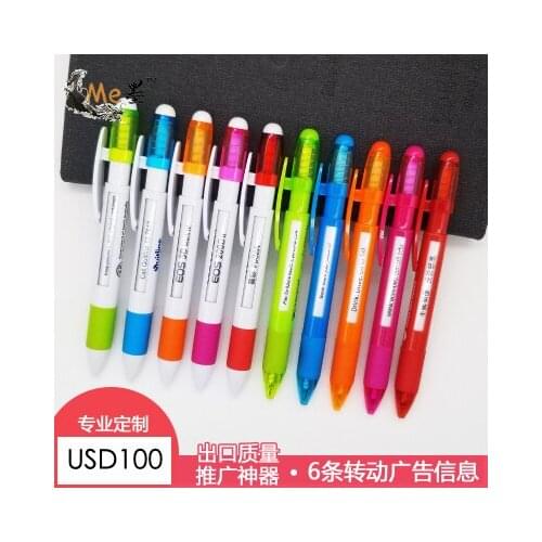 100pcs promotional plastic pen; OEM cheap pens; customized logo plastic pens; window pen mo10