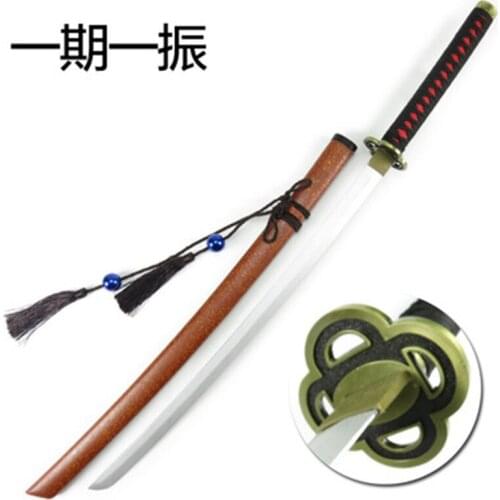 104cm Cosplay Touken Ranbu Ichigo Hitofuri Wood Weapon Prop Role Playing Hitofuri Ichigo Wood Ninja Knife Sword Katana