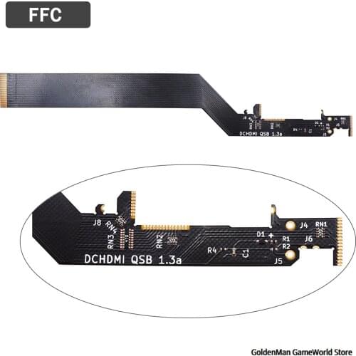 1080p DCHDMI kit Replacement Cable Flexible Flat Cable FFC for DC Dreamcast console