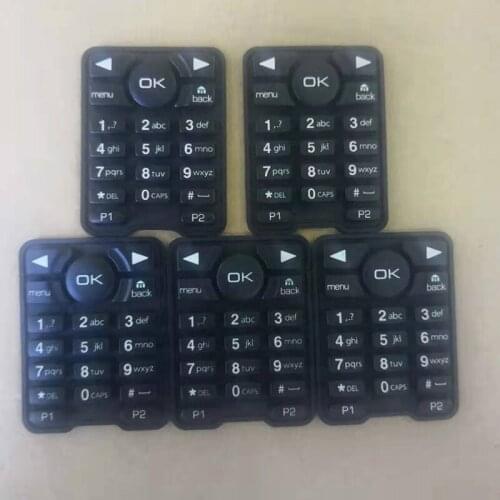 5x the rubber number digital keypad keyboard for motorola xir p8268 p8260 xpr6550 dgp6150 walkie talkie