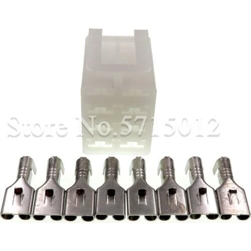 8 Hole Excavator Rocker Switch Wire Socket Car Auto Connector Truck Female Cable Plug