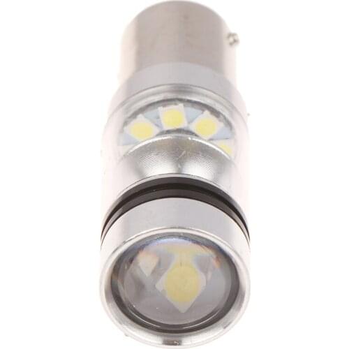 White P21W BA15s 1156 LED Canbus Backup Reversing Light Reverse Lamp