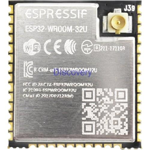 ESP32-WROOM-32U Dual-core Wi-Fi & Bluetooth Module IPEX Antenna