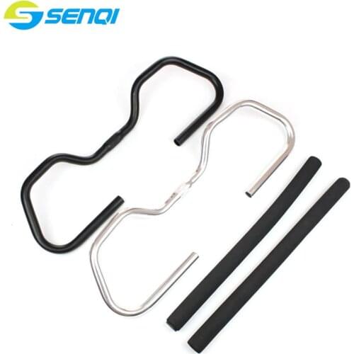 Mountain Bike Butterfly Handlebar 25.4/31.8mm Travel Bike Aluminum Alloy Handlebar Cycling Parts