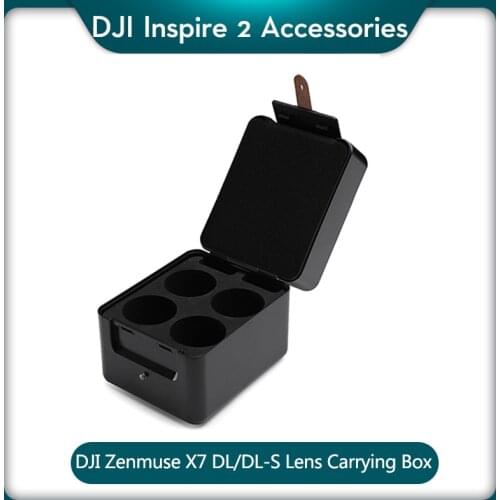 DJI Zenmuse X7 DL/DL-S Lens Carrying Box can store 4 lenses for safe for Inspire 2 Series original brand new in Stock