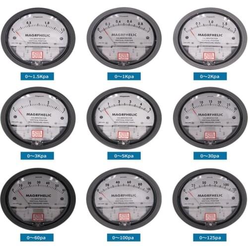 Micromanometer Micro-pressure gauge tester meter monitor Differential Pressure Gauges Micro pressure differential meter