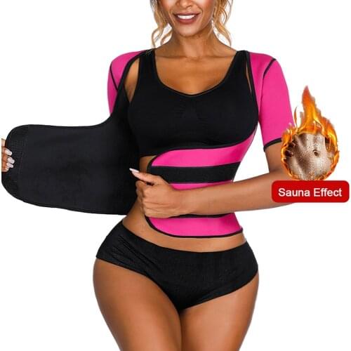 Neoprene Sauna Sweat Weight Loss Corset Control Tummy Body Shaper Women Slimming Shapewear Top Firm Satin Standard Waist Trainer