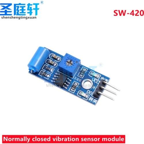 Normally closed vibration sensor module Alarm sensor module SW-420