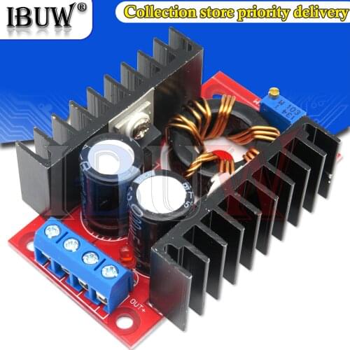 10-30V to 12-35V Step Up CV CC 150W 10A DC DC Boost Converter Car Power Supply LED Driver Charger Adjustable Voltage Regulator