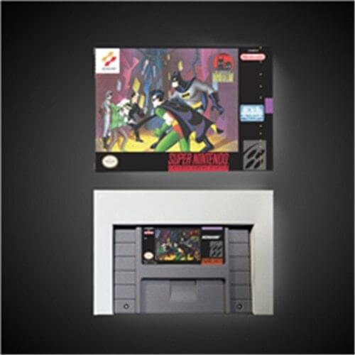 The Adventures of Batmans Game & Robin - Action Game Card US Version with Retail Box