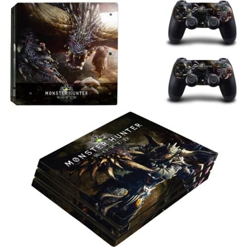 Monster Hunter Style Skin Sticker for PS4 Pro PlayStation 4 Pro Console & Controllers Decal Vinyl Skins Accessories Style 5