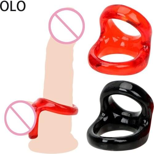 Strapon Cock Ring Penis Sex Toys for Men Male Chastity Cage Stretcher Sextoys Audlt Products Couples Tools Erotic Machine Shop