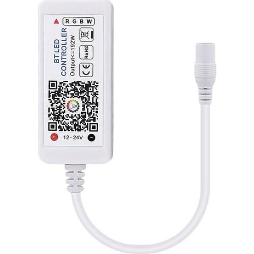 Dc 12V 24V Rgb / Rgbw / Rgbww Led Controller Bluetooth Rgb Controller ic Home Mini Rgb Led Controller for Led Strip Wireless