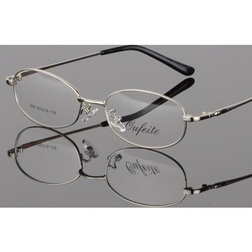 2020 alloy spectacle Frames men fashion elegant half frame reading glasses frame myopia metal glasses frame women