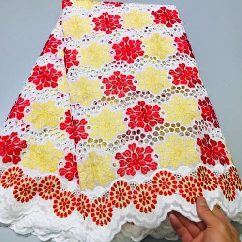 5yards dubai swiss lace fabric african lace fabric 2021 high quality embroidery dry lace latest nigerian brocade fabric