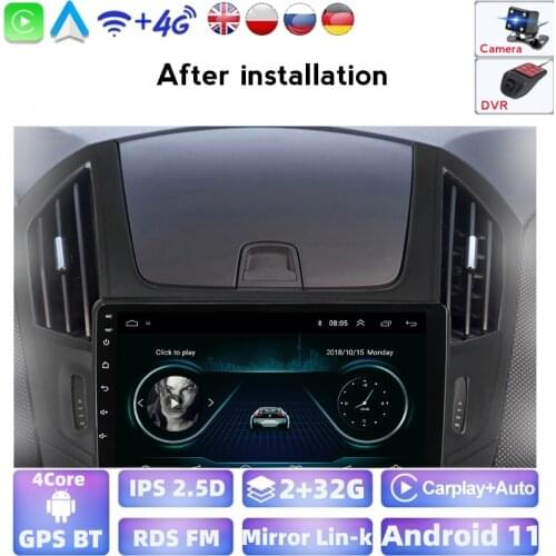 2Din Android Car GPS Navigation For Chevrolet Cruze 2012-2015 Support BT Music And Phone USB Charging Carplay WiFi SWC Camera