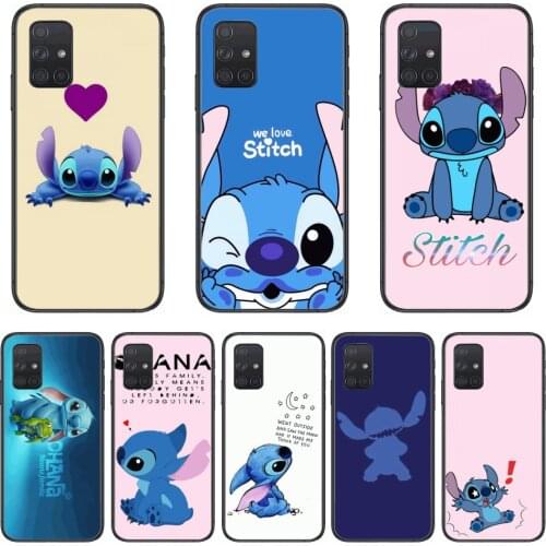 Cartoon Animations Stitch Phone Case High Quality Printing Phone Case Hull For Samsung Galaxy A 50 51 20 71 70 40 30 10 E 4G 5