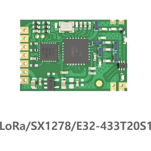 E32-433T20S1 Long Range SX1278 433mhz 100mW IPX Stamp Hole Antenna IoT uhf Wireless Transceiver Module SMD Transmitter Receiver