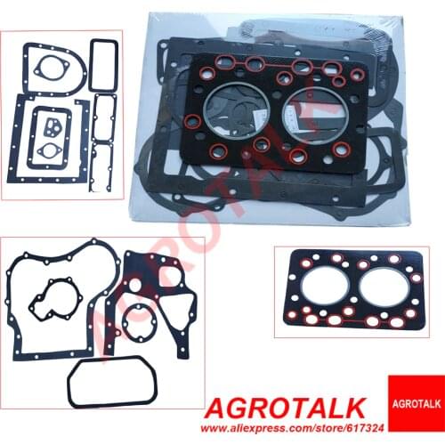 Head gasket and engine block gasket kit for Shenniu tractor SN250 254 with engine HB295T