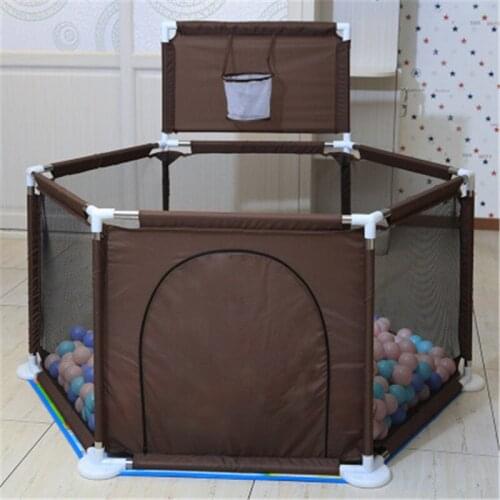 Indoor outdoor 6 surface baby playpens children place fence kids activity gear safety protection toddler fence