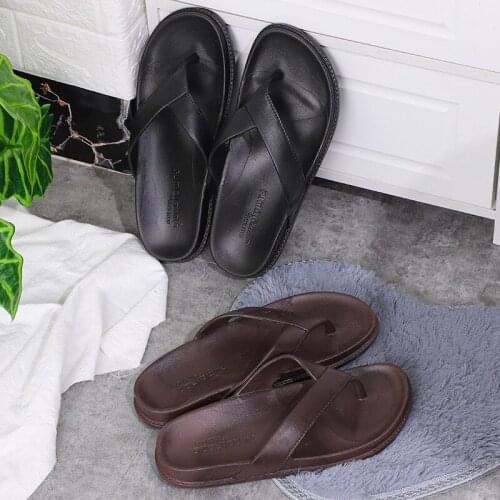 Men & Women Flip Flops Indoor Outdoor Sandals Male Summer Beach Slippers Non-slip 2021 New Shoes