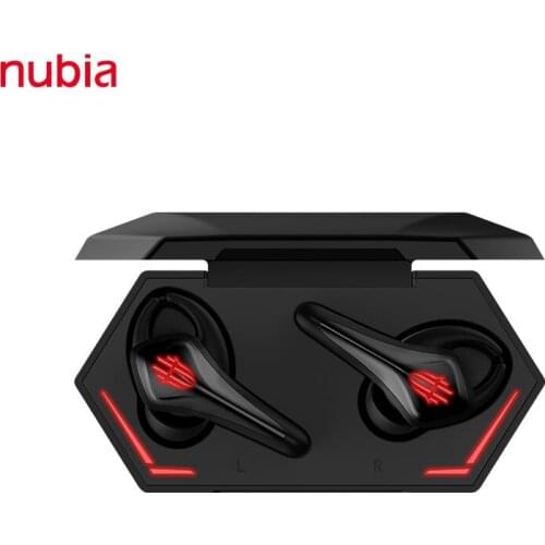 Original Nubia RedMagic TWS Wireless Bluetooth Gaming Earphones Nubia Redmagic Cyberpods Gaming Earbuds 39ms low latency