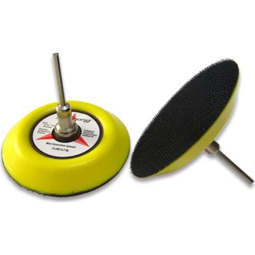 3 Inch Sander Backing Pad Sanding Pad 3mm Shank for Dremel Grinding Abrasive Tools Electric Grinder Accessories