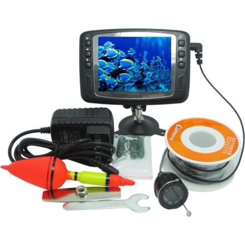 3.5 Monitor LCD Portable Underwater Camera Fishing Finder Color Video System with 15m cable