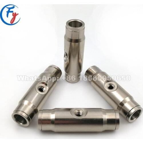 Slip connector for misting systems,mist cooling system, slip lock cross connector for low pressure misting system