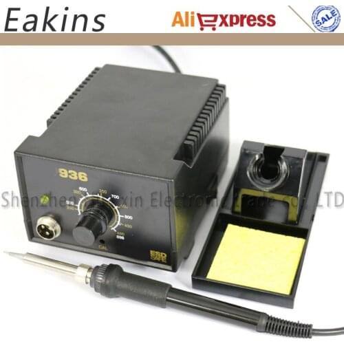 Handiness Adjustable 936 Soldering Station Electric Soldering Iron Welding Repair Tools EU Plug/220V 60W