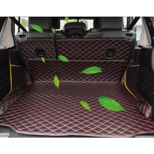 Reserve box mat Fully surrounded Tail After warehouse mat Interior decoration car Accessories For JEEP Wrangler JL 2018 2019