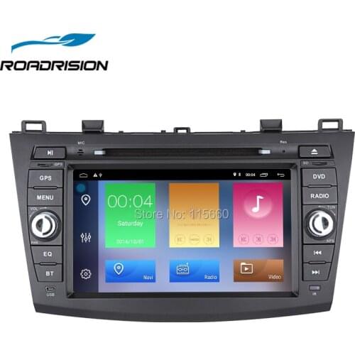 RoadRision Android 8.1 Car DVD Multimedia Player For Mazda 3 2010-2013 Central Automotive Radio GPS Navigation Stereo Headunit