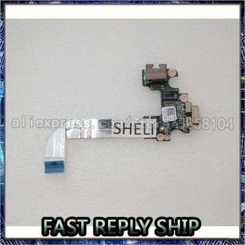 SHELI For Dell 14R N4010 VGA Video LAN Ethernet Port Board with Cable CN-09Y3YW 09Y3YW 9Y3YW