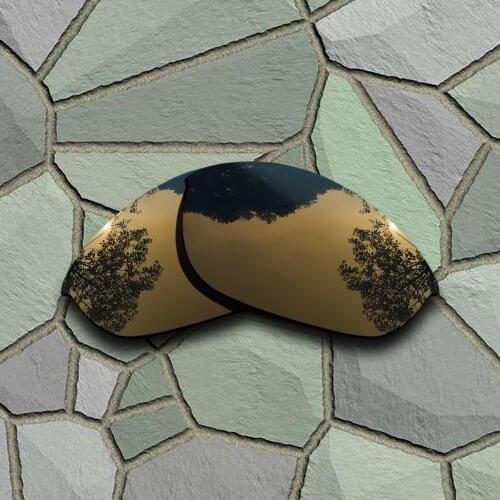 Bronze Copper Sunglasses Polarized Replacement Lenses for Oakley Half Jacket