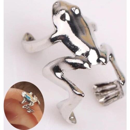 Vintage Animal Frog Clip Earrings For Women Teens Girls Classic Retro Funny Style Cute Statement Earrings Fashion Jewelry Gifts