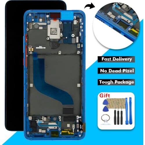 AAA LCD For Xiaomi 9T Mi 9T Mi9T LCD Display Touch Screen Digitizer Glass Panel Assembly + Frame