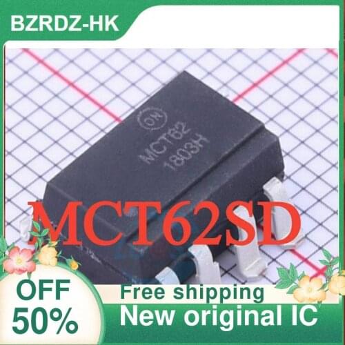 2-10PCS/lot MCT62 MCT62SD SOP-8 New original IC