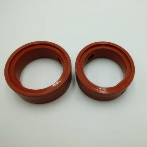 2pcs Silicone Seal Ring Gaske For 1-1/4" Sanitary Butterfly Valve OD 50.5mm