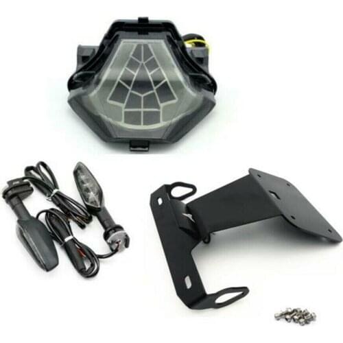 For Yamaha MT-25 MT-03 YZF-R25 YZF-R3 LED Tail Light/Turn signals Rear Tail Tidy