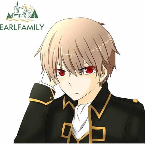 EARLFAMILY 13cm x 12.5cm For GINTAMA Car Truck Decal Graffiti Car Sticker Auto Air Conditioner Vinyl Material Occlusion Scratch