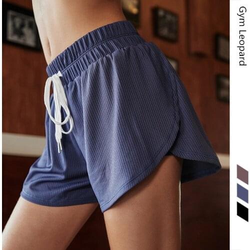 Gym leopard Athletic Shorts