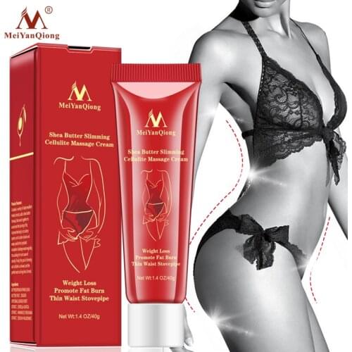 Body Slimming Cream Lose Weight Slimming Cellulite Massage Cream Health Promote Fat Burn Thin Waist Stovepipe Body Care Cream40g