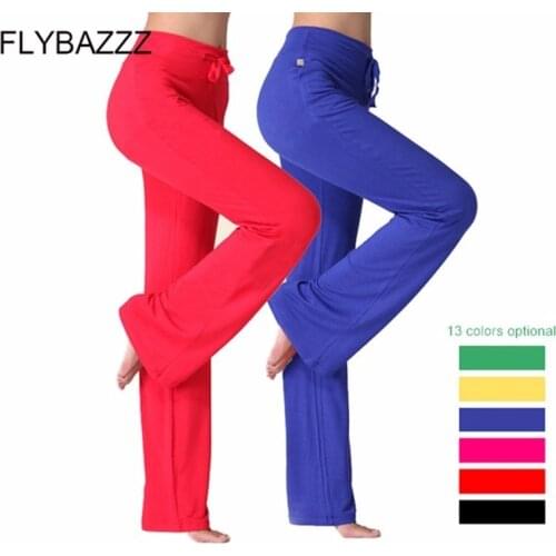 New Spring Autumn Women Sexy Yoga Leggings Solid Color Drawstring High Waist Dancing Yoga Pants Fitness Lady Yoga Trousers S-3XL