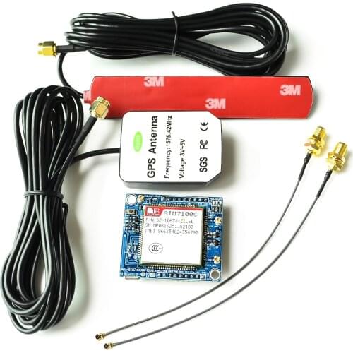EU Network SIM7100E SIM7100C SIM7100 4G Module Development Board + Antenna for Arduino Raspberry Pi Android Linux Windows