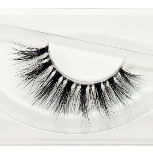 Mink Lashes 100% Hand Made 3D Mink Lashes Transparent Band Eyelashes Cilios Natural Long Fake Eyelashes Clear Band False Eyelash