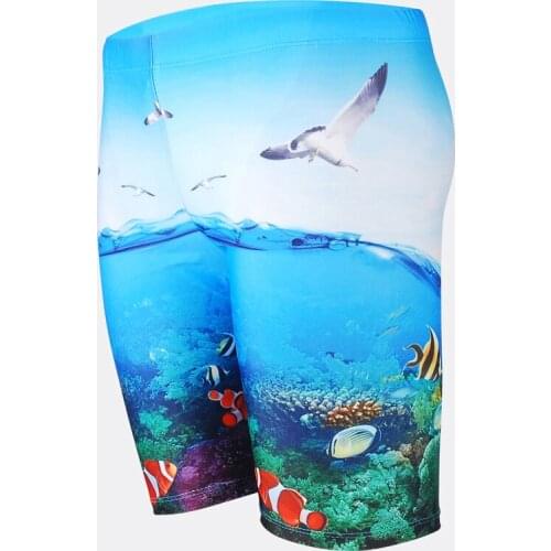 New men professional swimsuit man swim shorts trunks men swimwear sunga gym training swimsuit beach surfing swim sweatpants