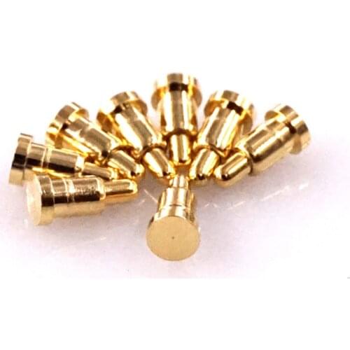 1000pcs/ Tape & Reel Spring Loaded Pogo Pin Connector 2.0 mm Diameter 4.0 mm height SMT / SMD PCB Capsule Gold plate 1u 50G